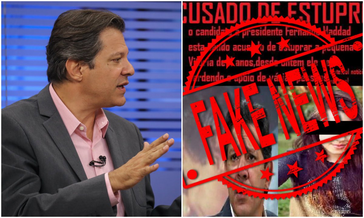 Chapa de Haddad volta a pedir que WhatsApp seja ouvido sobre fake news na campanha