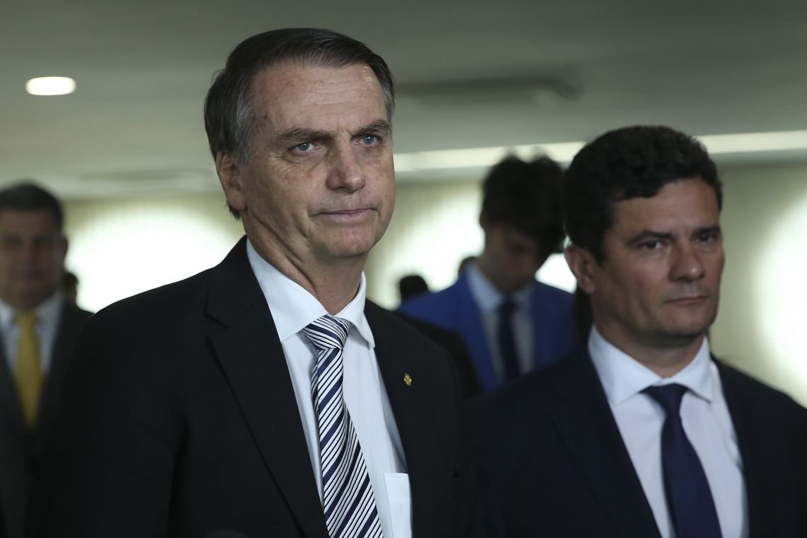 A Era Bolsonaro cala o ministro Sérgio Moro