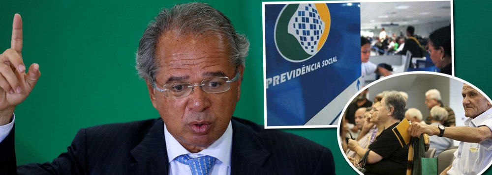Sem fazer contas, Guedes propõe reforma mais dura da Previdência