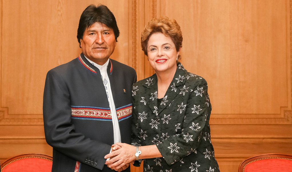 Evo Morales destaca valor da luta social de Dilma Rousseff
