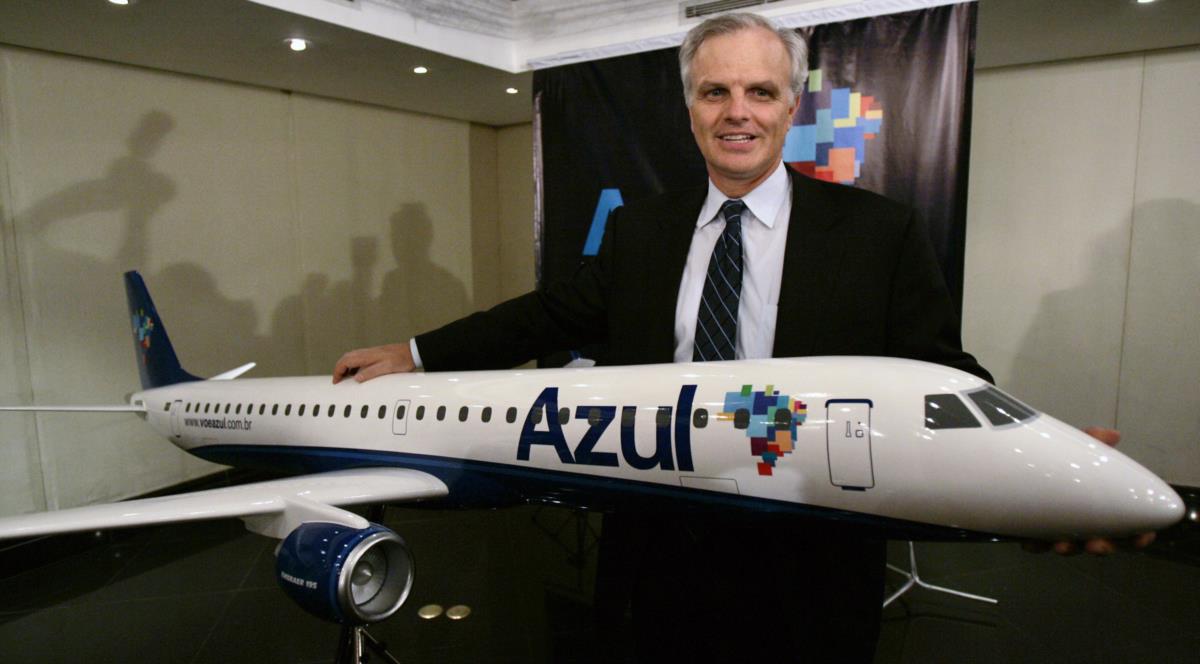 Fundador da Azul defende limite de capital estrangeiro em aéreas