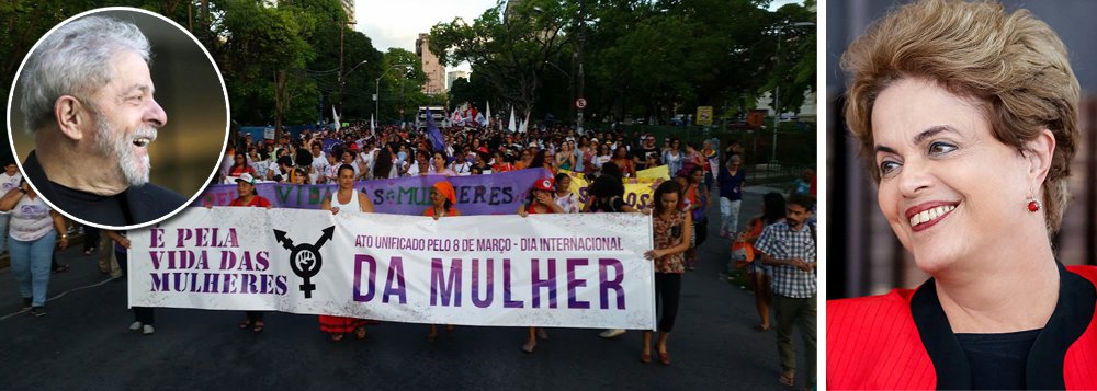 Dilma: Lula era um presidente feminista