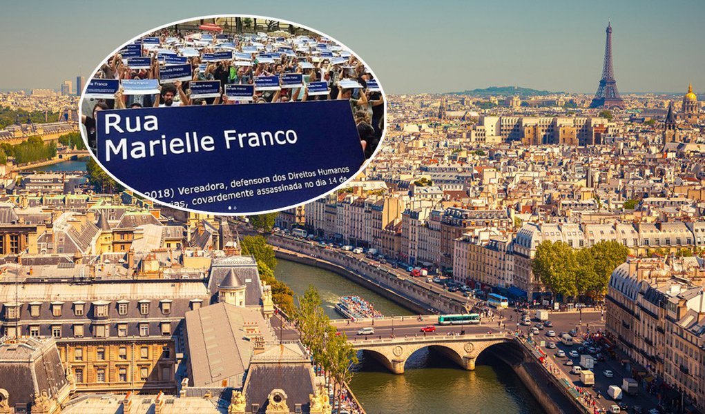 Prefeitura de Paris analisa projeto de nome de rua em homenagem a Marielle