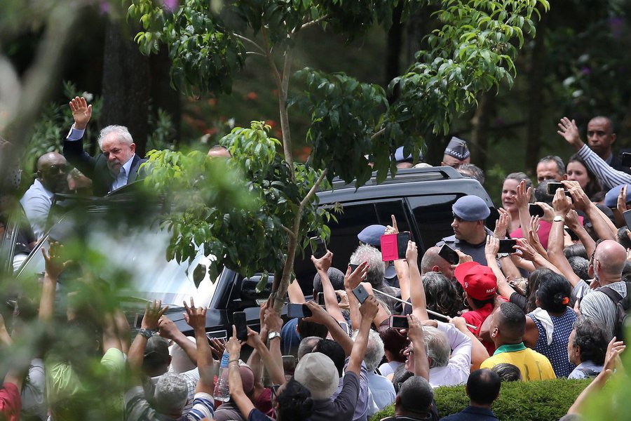 Lula gigante: foi o assunto mais comentado na internet nos últimos dias