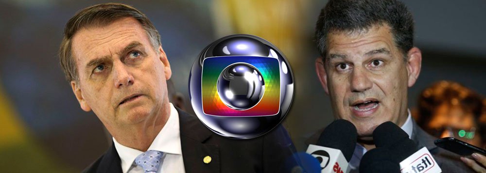 Bolsonaro a Bebianno: a Globo é inimiga