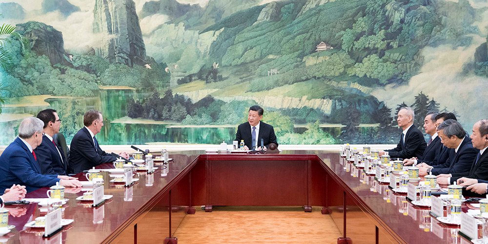 Xi Jinping recebe delegação dos EUA apostando no fim da guerra comercial