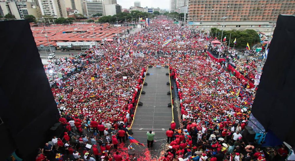 Solidariedade com Venezuela, contra as ameaças de guerra