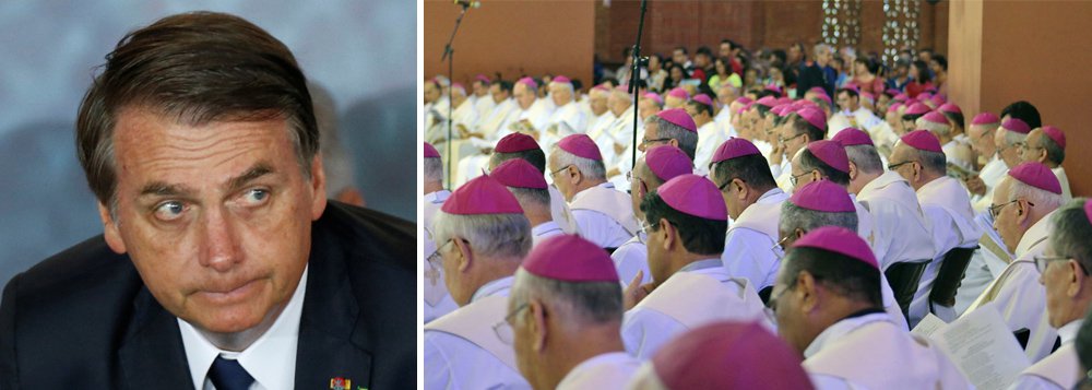 Governo Bolsonaro quer apoio da Itália em ação contra bispos