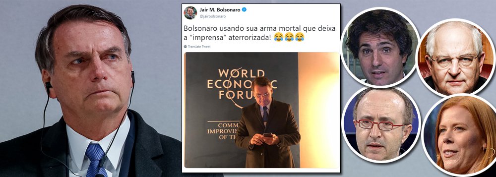 Bolsonaro insinua que apanha da mídia por cortar publicidade