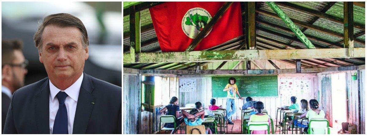 Governo Bolsonaro ameaça fechar escolas do MST que atendem 200 mil alunos