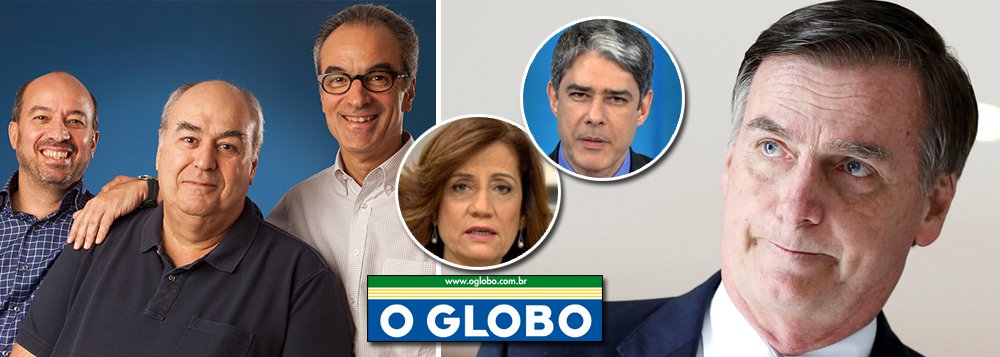 Globo quer derrubar Bolsonaro antes que Bolsonaro derrube Globo