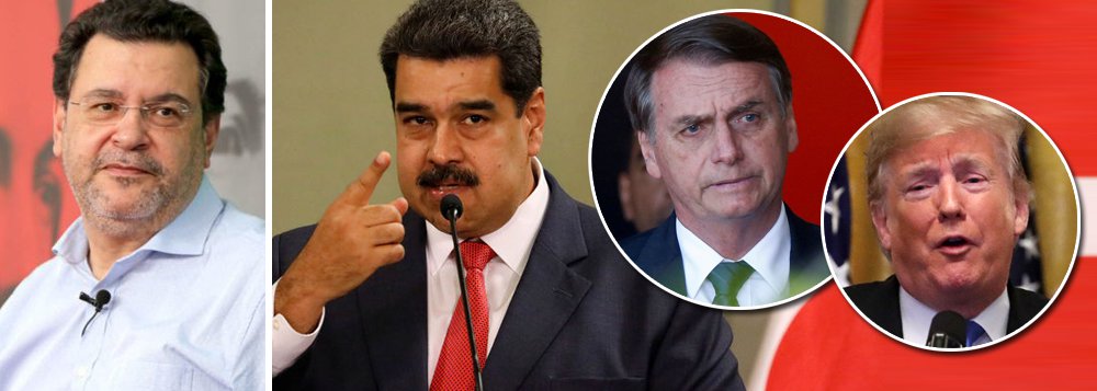 Pimenta: Bolsonaro assumiu a linha de frente contra a Venezuela
