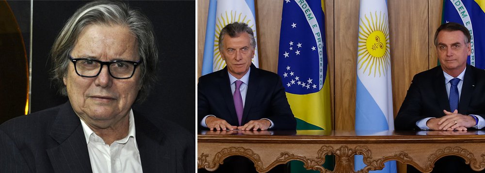 PML: Macri e Bolsonaro dão abraço de náufragos