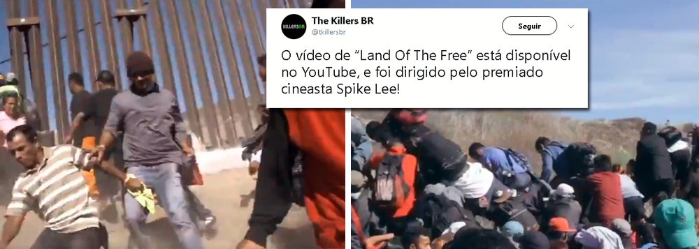 Spike Lee se junta a The Killers para clipe de protesto contra muro de Trump