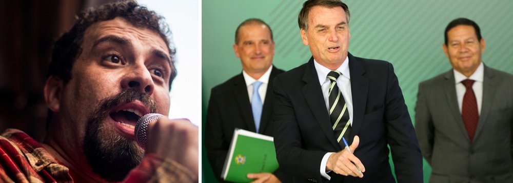 Boulos critica decreto de Bolsonaro: mais armas, mais violência