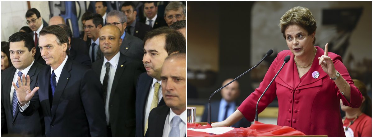 Dilma: 'Golpe tirou os monstros do armário e jogou economia no buraco'