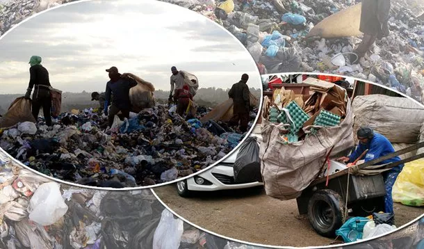 Catadores de lixo voltam a retratar Brasil real