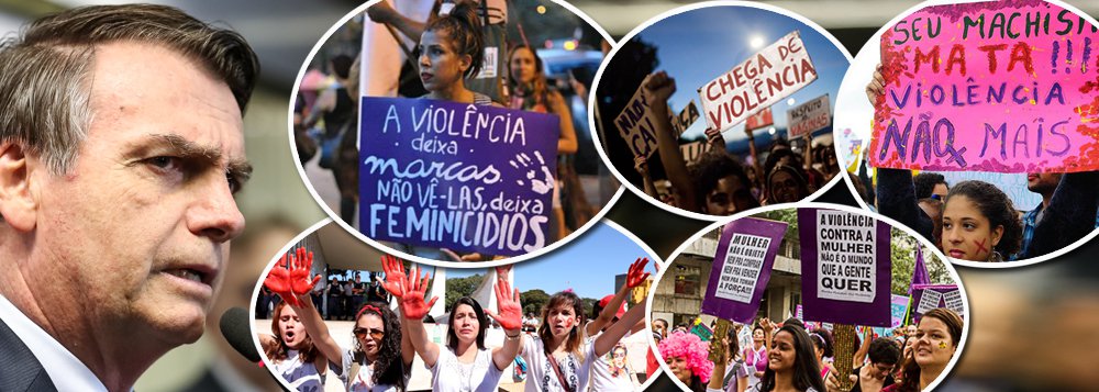 Mulheres ameaçadas: com o liberou geral das armas, crimes de feminicídio podem virar epidemia
