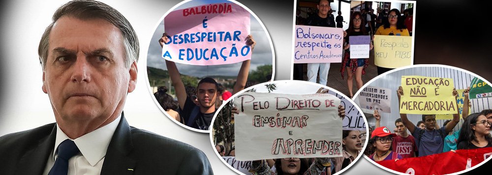 Sinal de vida: Brasil sai do estado de coma com protestos estudantis contra Bolsonaro