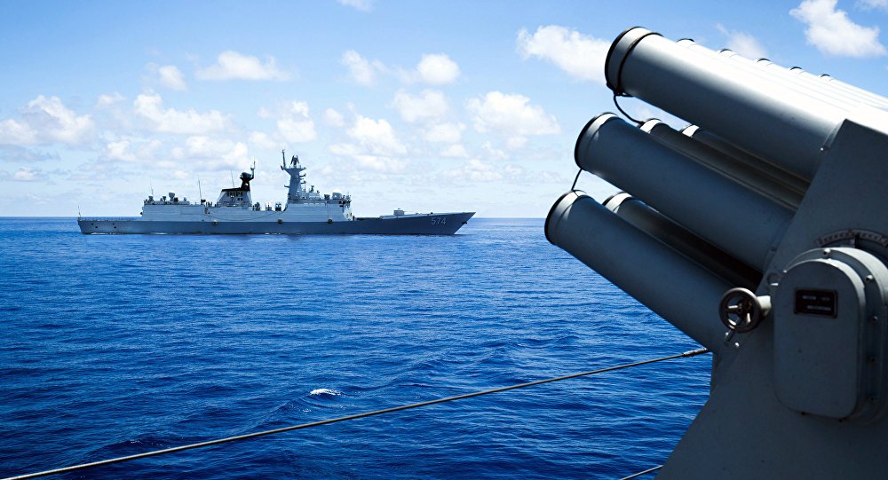 Em contencioso militar, Pequim denuncia presença de navios de guerra dos EUA no Mar da China