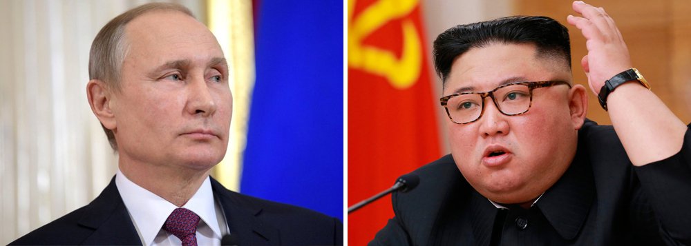 Encontro entre Putin e Kim Jong Un é confirmado na quinta-feira