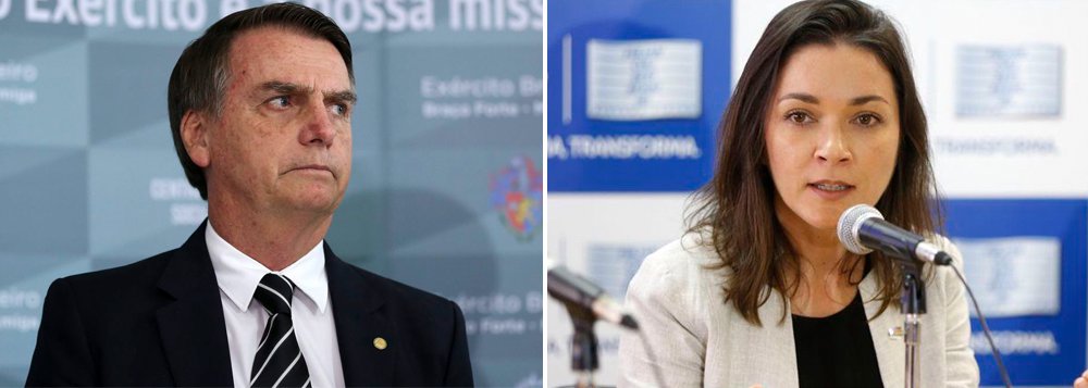 Bolsonaro tenta faturar com dados de segurança e é desmentido por Ilona Szabó