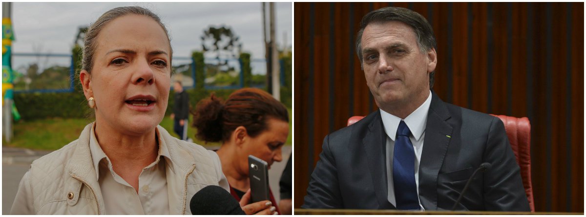 Gleisi encara Bolsonaro: chega de ameaças