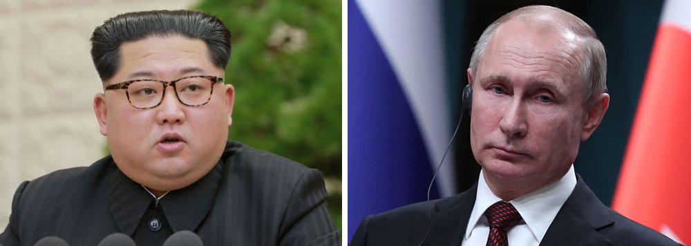 Rússia confirma encontro entre Putin e Kim Jong-un no final de abril