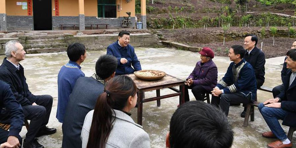 Presidente da China pede intensificação da luta contra pobreza