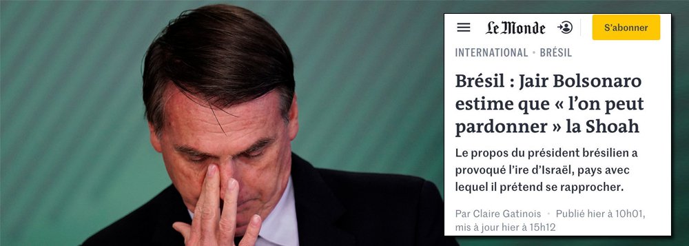 Bolsonaro vira presidente tóxico, aponta reportagem do Le Monde