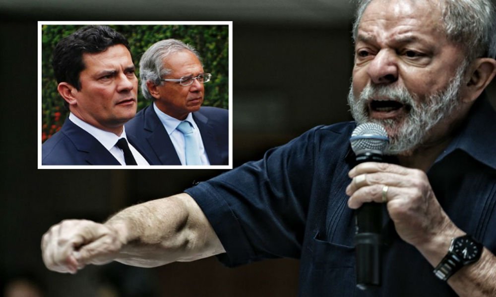 Lula: Guedes é o segundo ministro a saber que sou inocente, depois de Moro