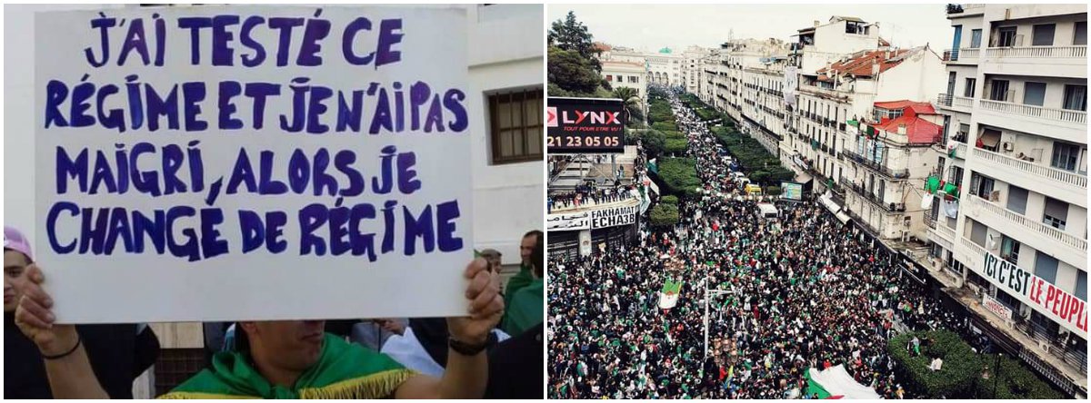 Povo da Argélia vai às ruas em massa e faz governo renunciar