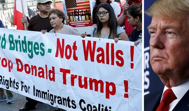 Trump volta a atacar imigrantes: 'EUA estão cheios'