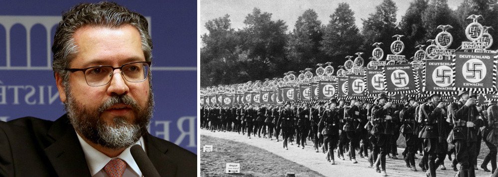 Pior diplomata do mundo, Ernesto escreve artigo para tentar provar que o nazismo é de esquerda