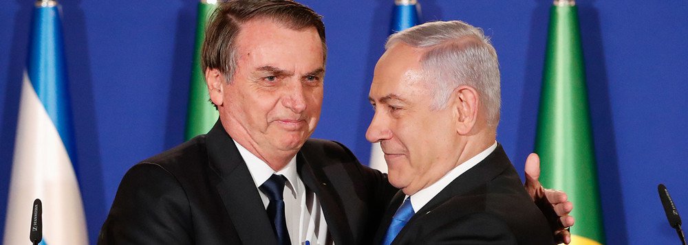Bolsonaro e Netanyahu: o abraço de afogados