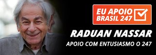 Raduan Nassar: apoio com entusiasmo o 247