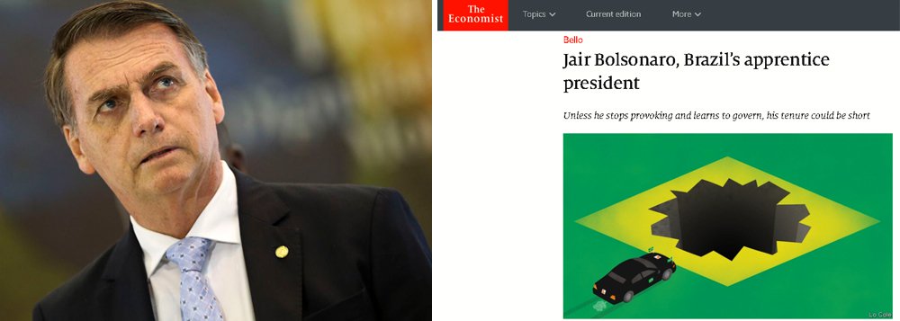 Economist prevê queda de Bolsonaro