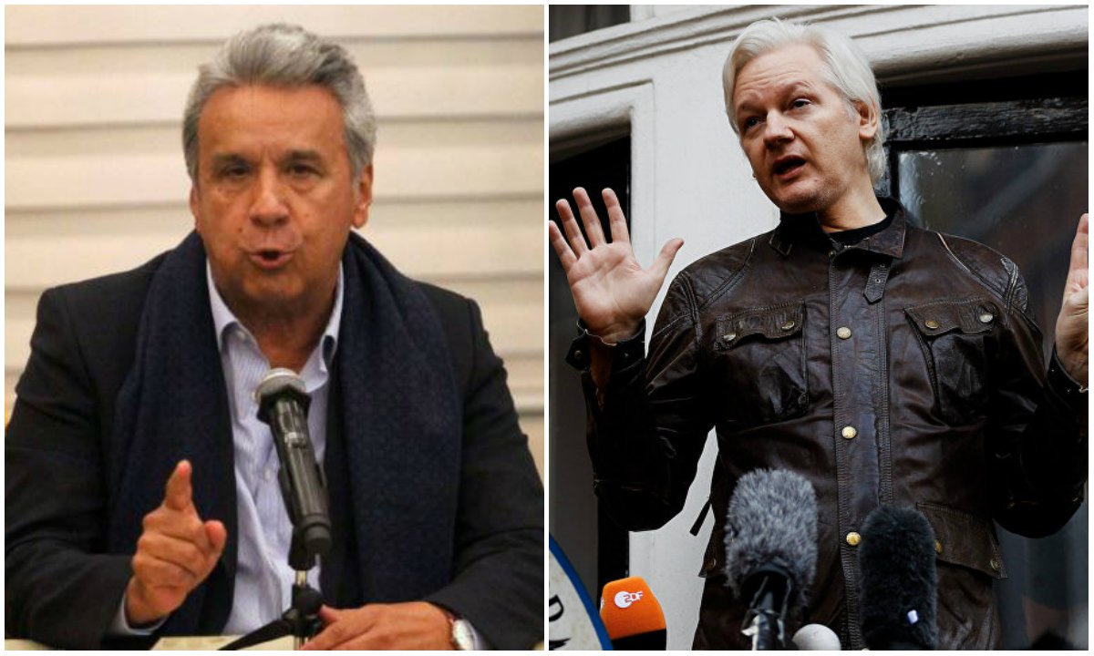 Bomba: Wikileaks revela que Lenin Moreno “vendeu” Julian Assange aos EUA em troca de redução na dívida do Equador
