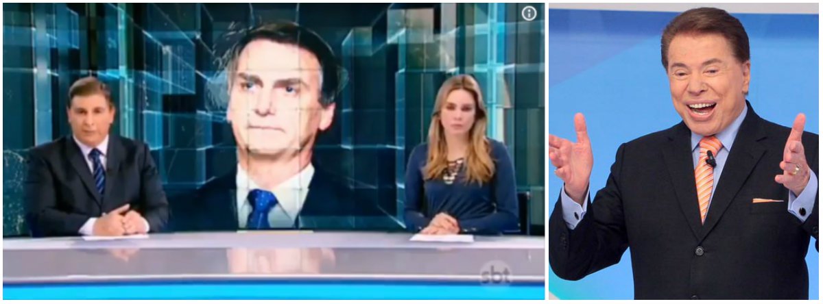 Reportagem sobre visita de Bolsonaro nos EUA é exibida três vezes por determinação de Silvio