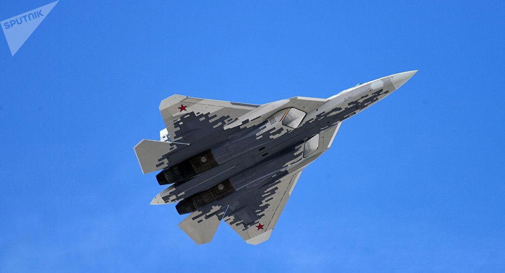 Putin apresenta 'o melhor avião de combate do mundo'