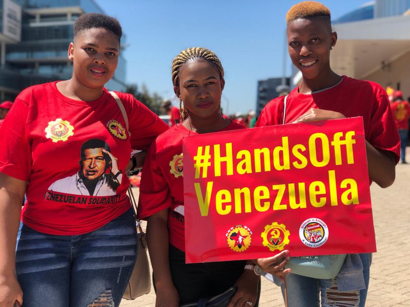 Movimentos populares de diversos países se manifestam em solidariedade à Venezuela