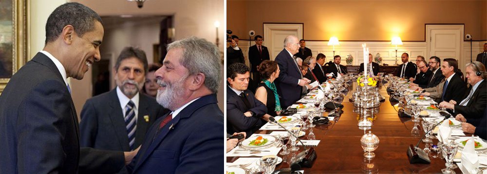 Lula falava de igual para igual com os grandes líderes mundiais. Quanta diferença!