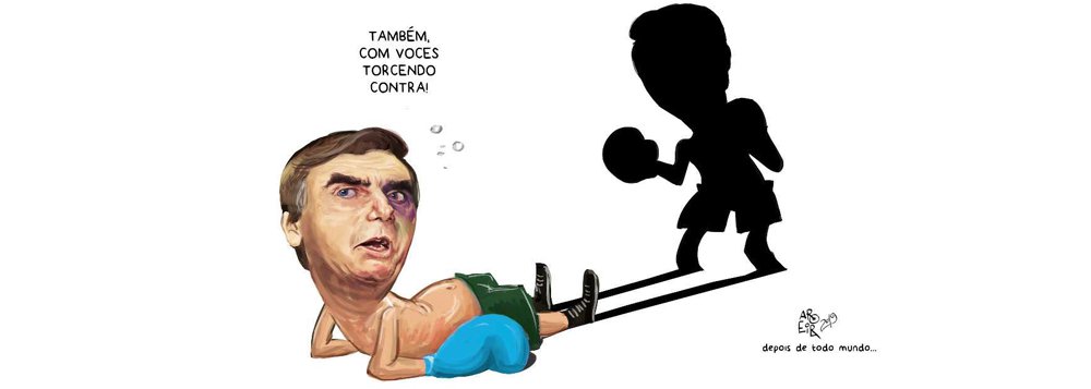 Aroeira: Bolsonaro é nocauteado pela própria sombra e culpa oposição