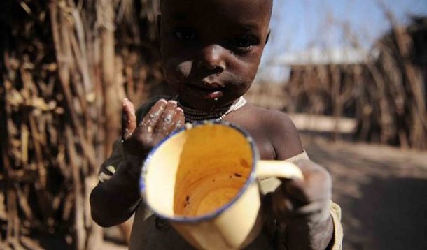 Ao menos cinco crianças morrem de fome a cada minuto
