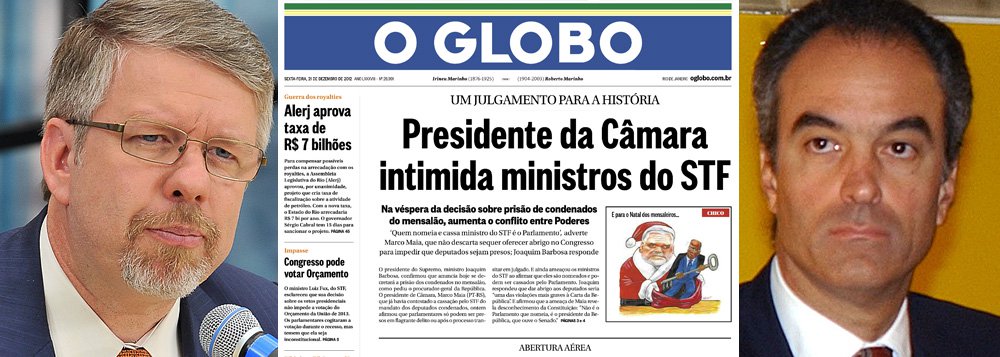 Confirmado: o Globo quer uma nova ditadura