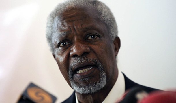 Kofi Annan diz confiar em cessar-fogo até esta quinta-feira