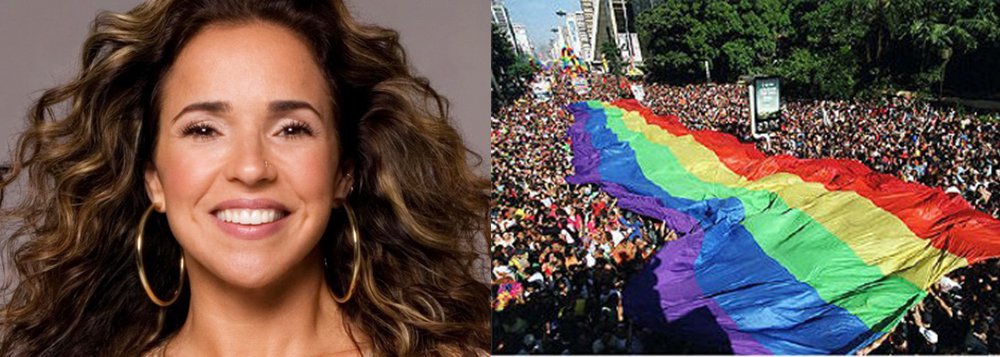 Daniela canta na Parada Gay de SP, para divulgar Bahia