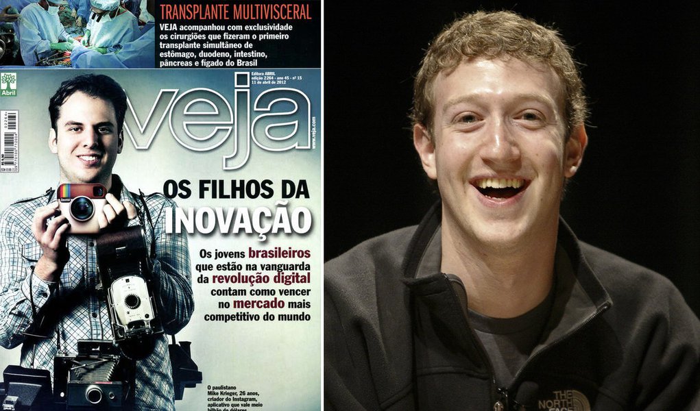 Brasileiro vende Instagram para o Face por US$ 1 bilhão
