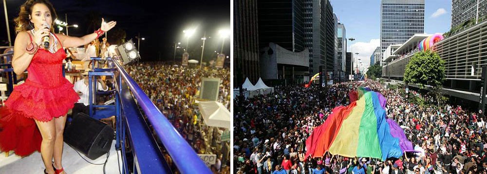 Governo da Bahia banca Daniela na Parada Gay de SP