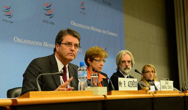 Azevêdo diz que assume OMC em "momento crítico"